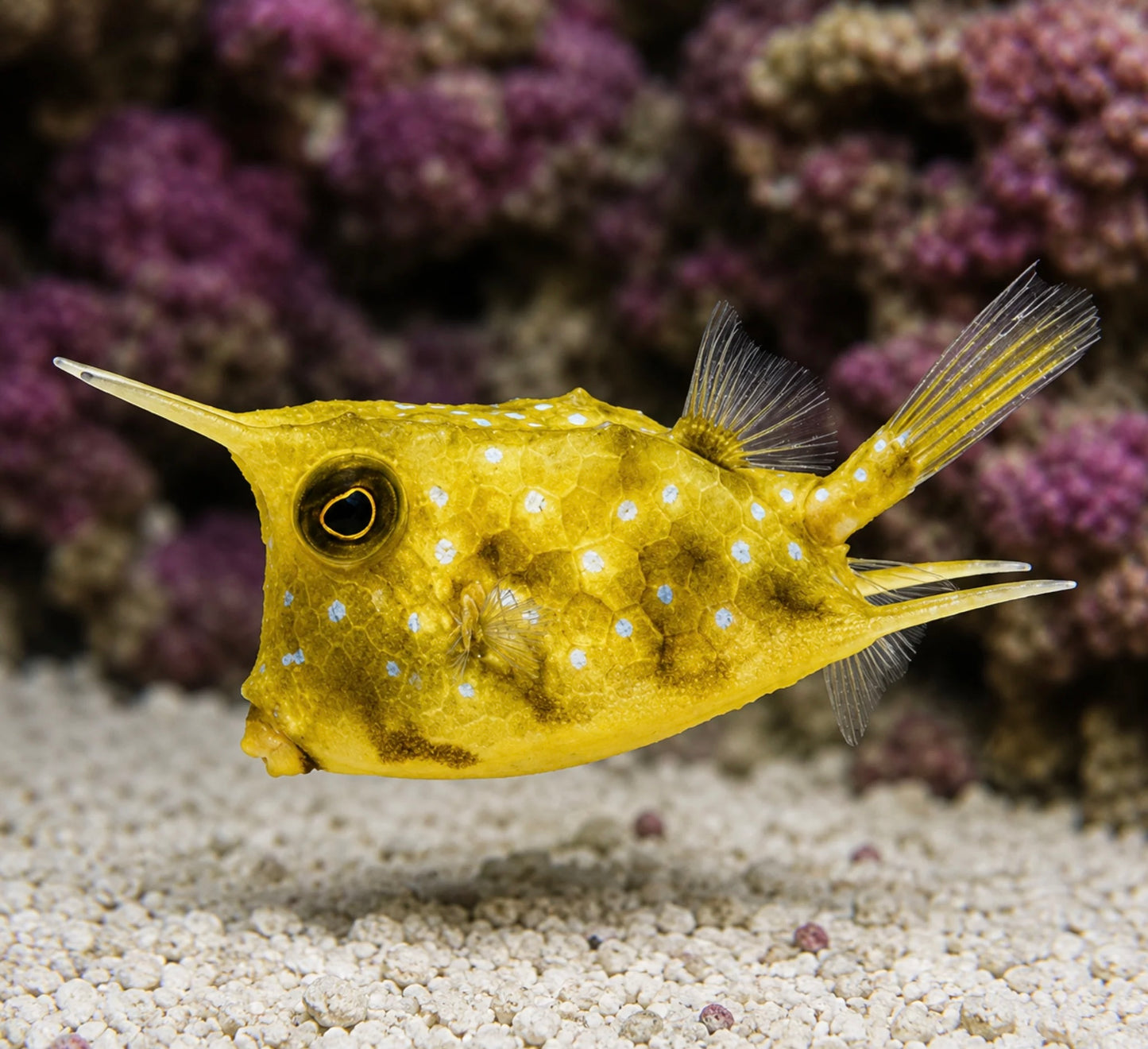 Long horn cowfish